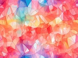 Geometric abstract featuring seamless pattern. Different shapes and sizes of objects wallpaper. Created with tools photo