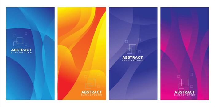 resumen ondulado antecedentes bandera degradado diseño modelo conjunto vector