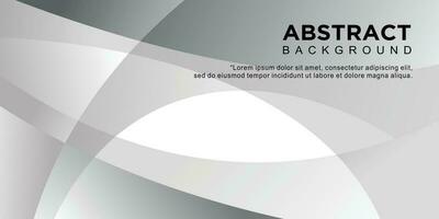 Abstract wavy gradient background with gray color design vector