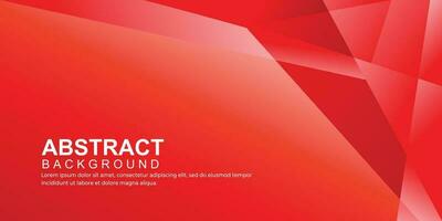 Abstract background with red gradient color vector