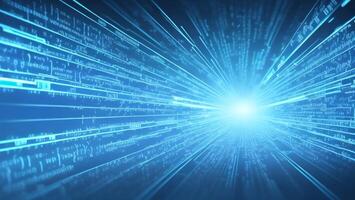 Future data transmission concept of the blue beam photo