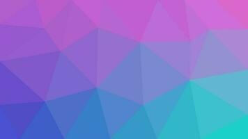 Purple Pink Blue Gradient Triangle Background vector