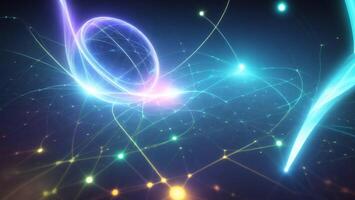 Future Sensing Satellite Technology High Speed Space Data Transmission Concept Network photo