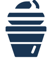 summer cute ice cream cold sweet icon transparent background png