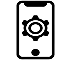 Artificial Intelligence Robot Technology Tech icon transparent background png