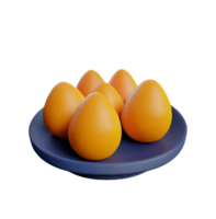 delicioso huevos paquete icono transparente antecedentes generativo ai ai generado png
