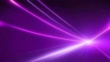 alto velocidad púrpura haz rayo de futuro tecnología transmisión concepto ai generado foto