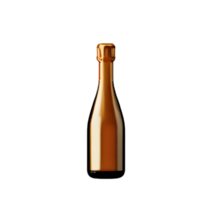 champán botella rojo vino celebracion animar bebida romántico aromático fincas ai generado png