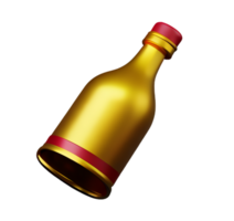 champagne bottle red wine celebration cheer beverage romantic aromatic estates ai generated png