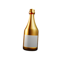 champagne bottle red wine celebration cheer beverage romantic aromatic estates ai generated png