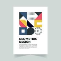 Pro vector ilustración de geométrico diseño