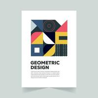 Pro vector ilustración de geométrico diseño