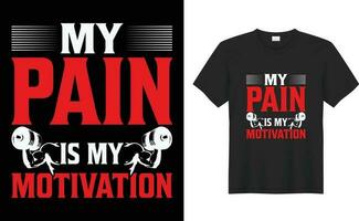 The fitness motivational typography Editable Print Ready Perfect Vector T-shirt design. The gym custom exercise merchandising Workout color shirt mug, boys and girls, design template and concept.