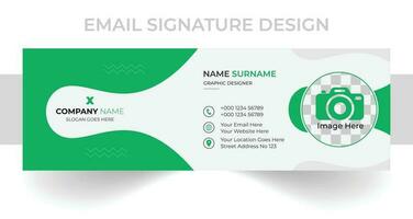 EMAIL SIGNAURE DESIGN vector