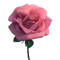 Red Rose Flower Clipart Transparent - png