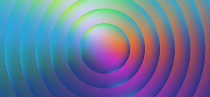 Multicolored abstract background design. Fluid gradient circle shapes composition. Futuristic design landing page, cover, banner, ads, social media, presentation concept. vector