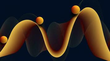 Abstract wave fluid background vector