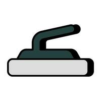 Vector design of plastering tool icon