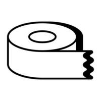 Unique design icon of scotch tape vector