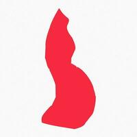 Abstract Liechtenstein Simple Map Background vector