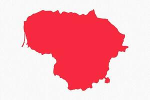 Abstract Lithuania Simple Map Background vector