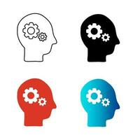 Abstract Management Silhouette Illustration vector