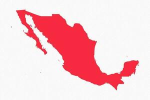 Abstract Mexico Simple Map Background vector