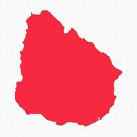 Abstract Uruguay Simple Map Background vector