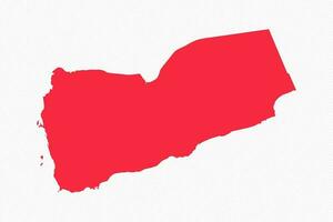 resumen Yemen sencillo mapa antecedentes vector