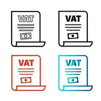 Abstract Vat Silhouette Illustration vector