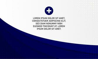 Abstract Elegant Gradient Blue Background With Curves vector