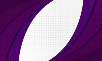 Abstract Elegant Gradient Purple Background With Curves vector