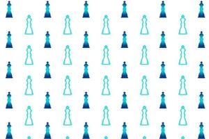 Abstract  Chess King Pattern Background vector