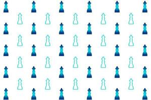 Abstract  Chess Queen Pattern Background vector