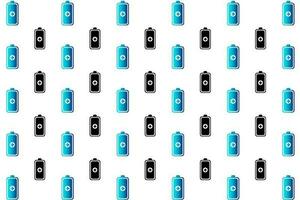 Abstract Add Battery Pattern Background vector