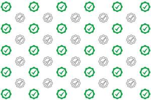 Abstract Approve Pattern Background vector