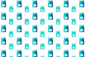 Abstract Backpack Pattern Background vector