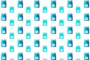 Abstract Backpack Pattern Background vector