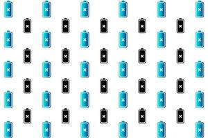 Abstract Battery Removed Pattern Background vector
