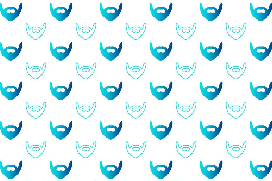Beard Pattern Vector Art, Icons, and Graphics for Free Download