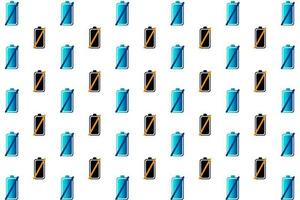 Abstract Battery Unavailable Pattern Background vector