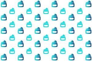 Abstract Beauty Cream Pattern Background vector