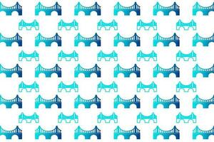 Abstract Bridge Pattern Background vector