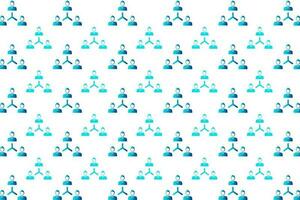 Abstract Business Relationship Pattern Background vector