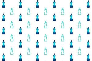 Abstract Bishop Pattern Background vector