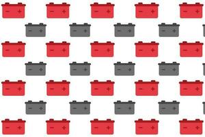 Abstract Car Battery Pattern Background vector