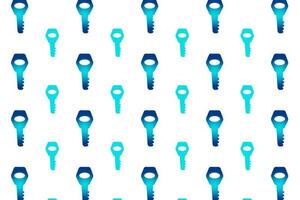 Abstract Car Key Pattern Background vector