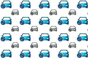 Abstract Car Repair Pattern Background vector