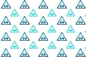 Abstract Car Sign Pattern Background vector