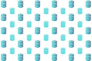 Abstract Coin Stack Pattern Background vector